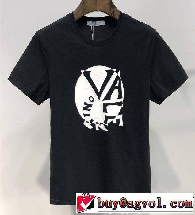 VALENTINO Tシャツ/ティーシャツ 2色可選 《2019年》今、注目のストリート オシャレアイテム ヴァレンティノ