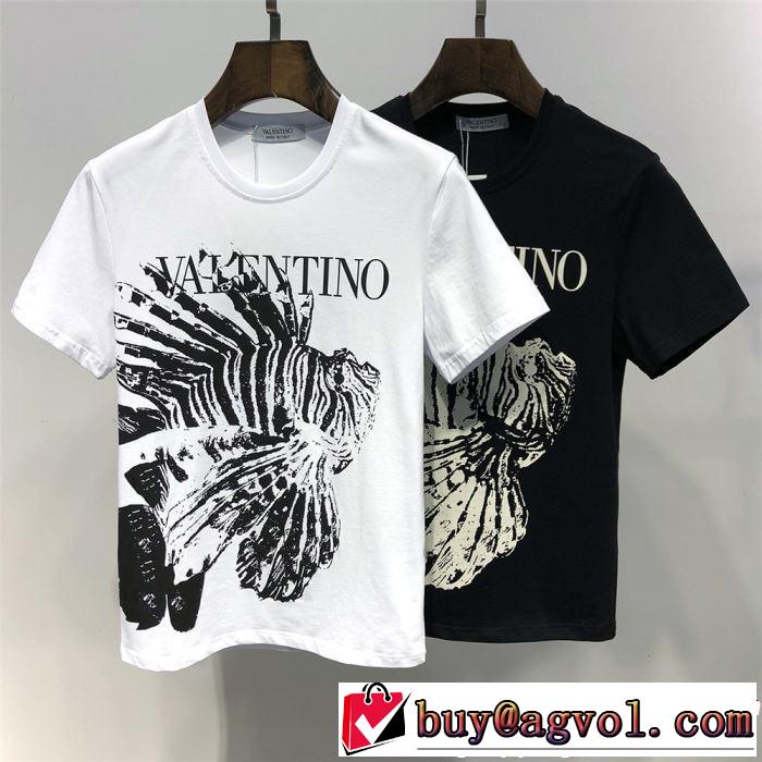おしゃれな大人の着こなし ヴァレンティノ VALENTINO Tシャツ/ティーシャツ 2色可選 春夏の流行り2019新品