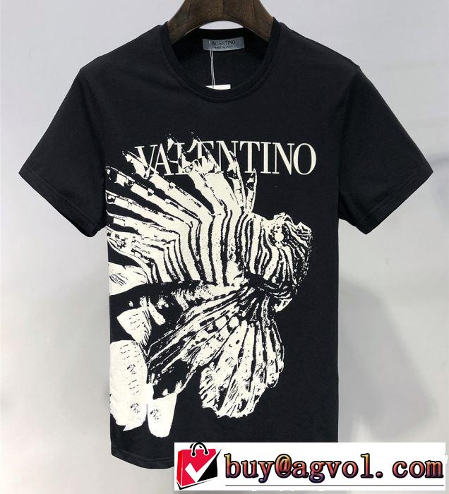 おしゃれな大人の着こなし ヴァレンティノ VALENTINO Tシャツ/ティーシャツ 2色可選 春夏の流行り2019新品