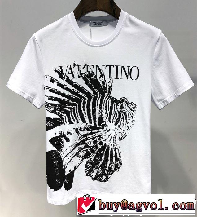 おしゃれな大人の着こなし ヴァレンティノ VALENTINO Tシャツ/ティーシャツ 2色可選 春夏の流行り2019新品
