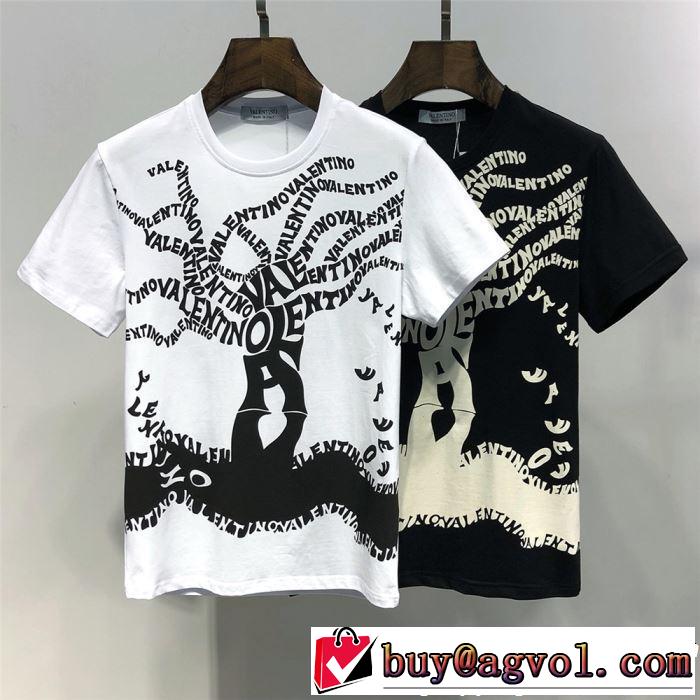 ヴァレンティノ VALENTINO Tシャツ/ティーシャツ 2色可選 2019春夏トレンドアイテム おしゃれ上級者に挑戦