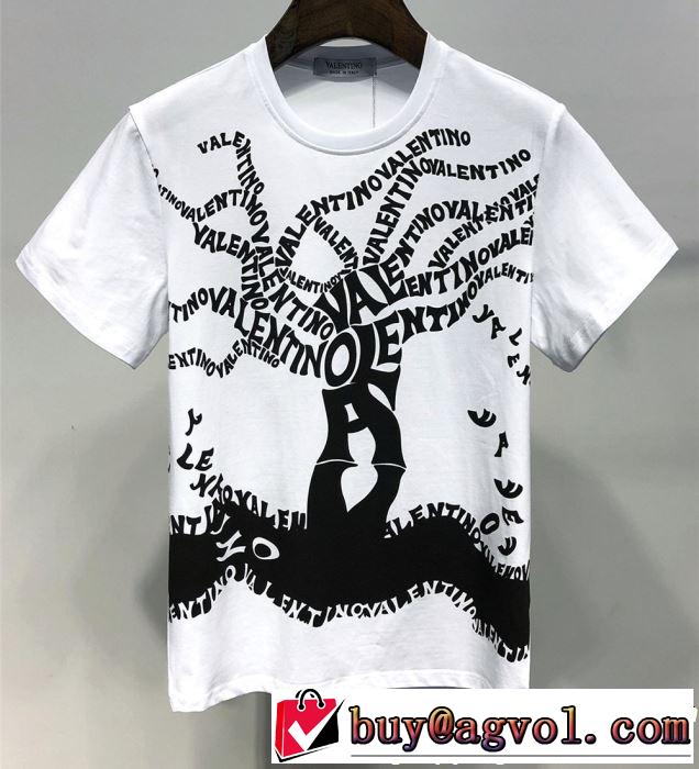 ヴァレンティノ VALENTINO Tシャツ/ティーシャツ 2色可選 2019春夏トレンドアイテム おしゃれ上級者に挑戦