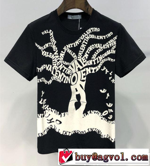 ヴァレンティノ VALENTINO Tシャツ/ティーシャツ 2色可選 2019春夏トレンドアイテム おしゃれ上級者に挑戦