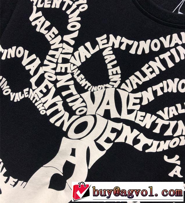 ヴァレンティノ VALENTINO Tシャツ/ティーシャツ 2色可選 2019春夏トレンドアイテム おしゃれ上級者に挑戦