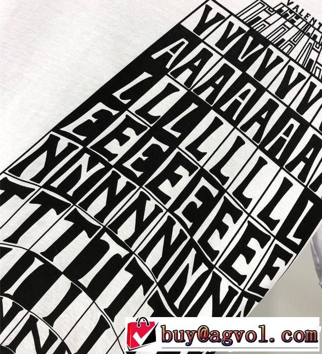 VALENTINO Tシャツ/ティーシャツ 2色可選 2019春夏のトレンド新商品 オシャレ印象で人気の高い ヴァレンティノ