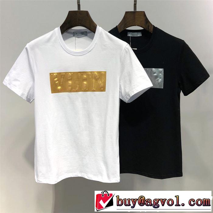 Tシャツ/ティーシャツ 2色可選 2019春夏の大注目トレンド カジュアルを一歩大人に ヴァレンティノ VALENTINO