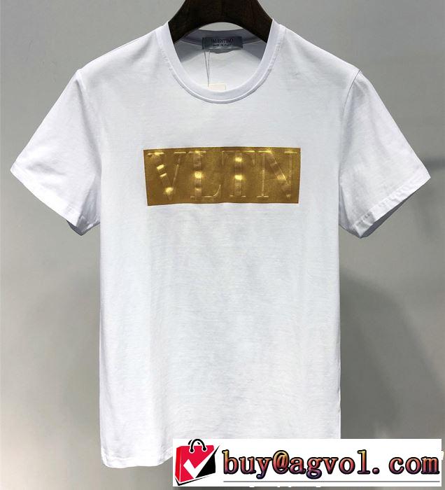 Tシャツ/ティーシャツ 2色可選 2019春夏の大注目トレンド カジュアルを一歩大人に ヴァレンティノ VALENTINO