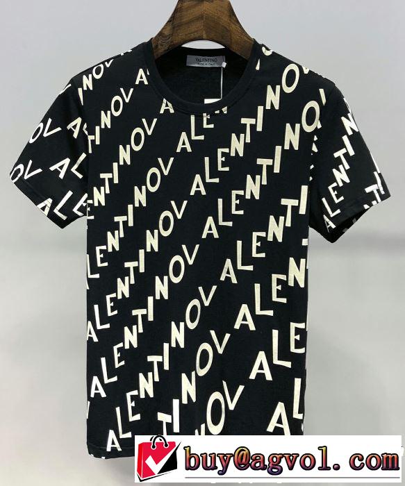 ヴァレンティノ VALENTINO Tシャツ/ティーシャツ 2色可選 2019春夏人気トレンドアイテム きれいめ上品に