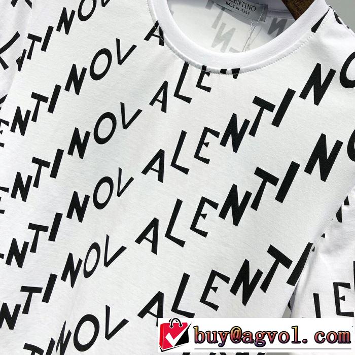 ヴァレンティノ VALENTINO Tシャツ/ティーシャツ 2色可選 2019春夏人気トレンドアイテム きれいめ上品に