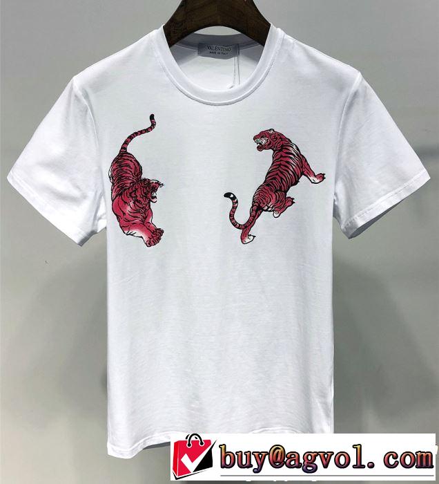 VALENTINO Tシャツ/ティーシャツ 2色可選 2019即旬な装いに オススメしたい最新注目ファション ヴァレンティノ
