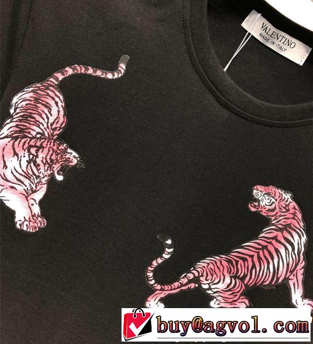 VALENTINO Tシャツ/ティーシャツ 2色可選 2019即旬な装いに オススメしたい最新注目ファション ヴァレンティノ