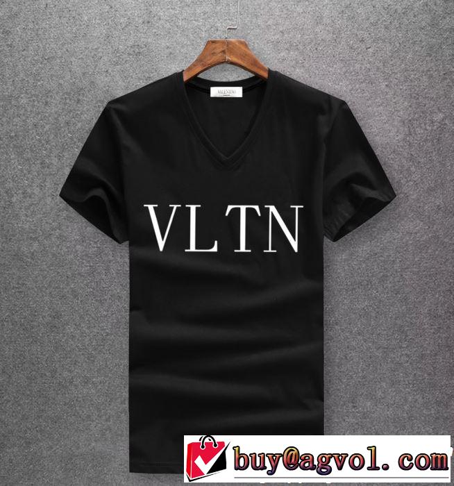 VALENTINO Tシャツ/ティーシャツ 3色可選 2019年最新ファッション きちんと感が抜群 ヴァレンティノ