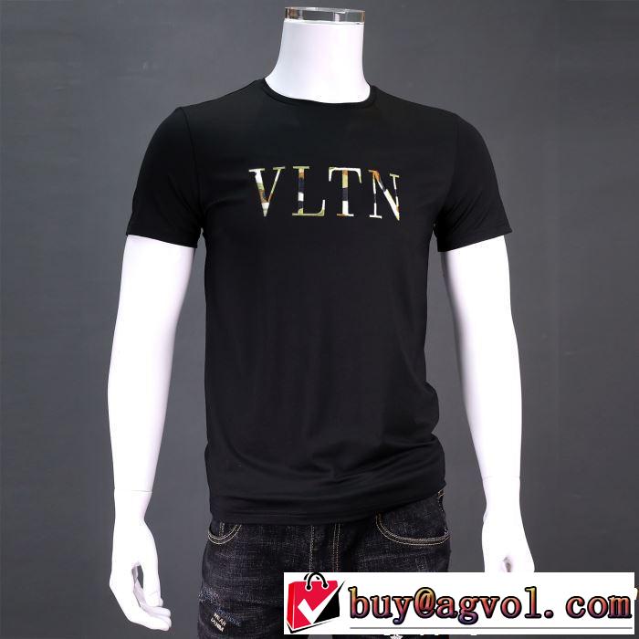 きちんと感をプラス ヴァレンティノ VALENTINO Tシャツ/ティーシャツ 2色可選 春夏の流行り2019新品