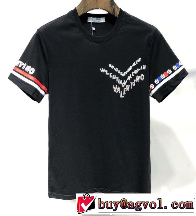 ヴァレンティノ VALENTINO Tシャツ/ティーシャツ 2色可選 大人カジュアル夏ファッション2019 抜け感スゴイ