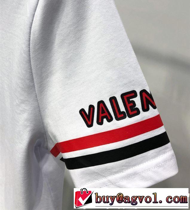 ヴァレンティノ VALENTINO Tシャツ/ティーシャツ 2色可選 大人カジュアル夏ファッション2019 抜け感スゴイ