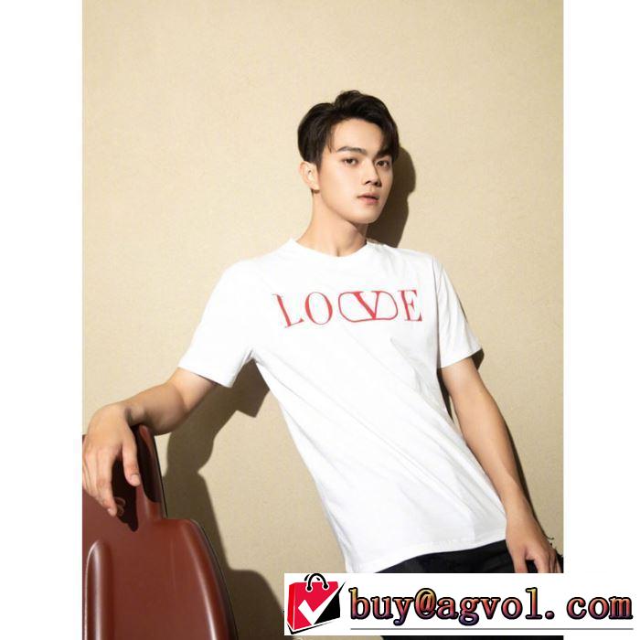 2019限定 男性に人気 Tシャツ/半袖ヴァレンティノいろいろ選べる  VALENTINO 3色可選