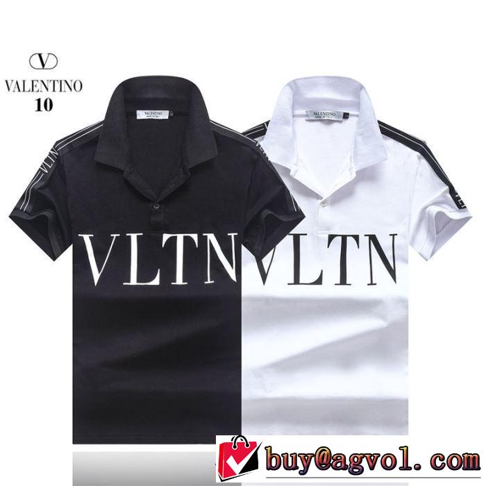 2019夏ファション新品 VALENTINO 2色可選 韓国の人気 Tシャツ/半袖ヴァレンティノ