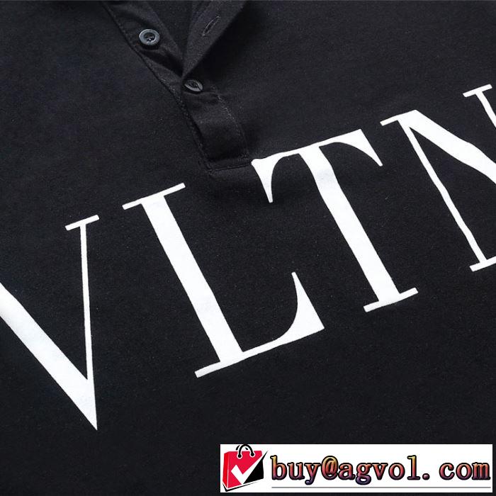 2019夏ファション新品 VALENTINO 2色可選 韓国の人気 Tシャツ/半袖ヴァレンティノ