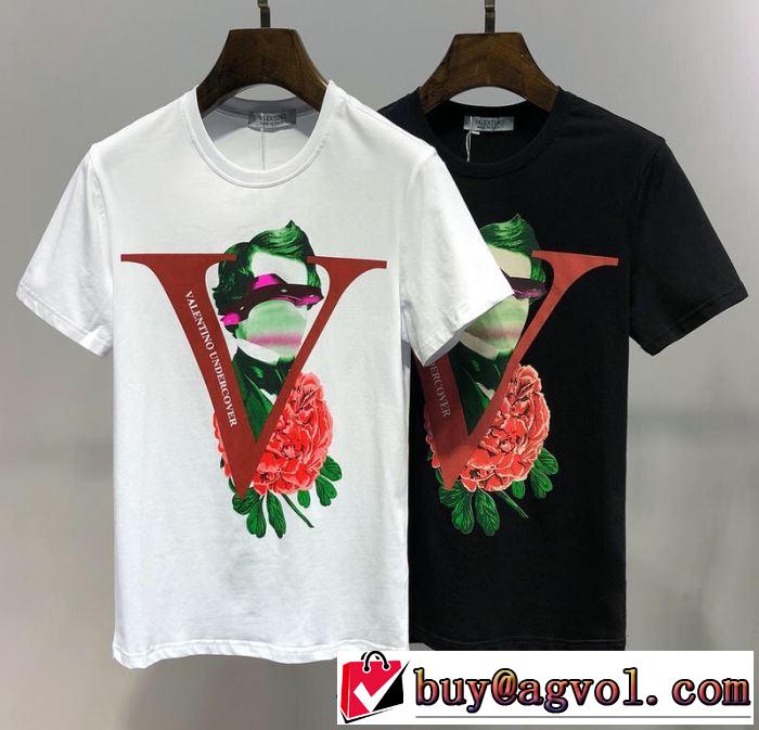 格安SALE Tシャツ/半袖ヴァレンティノ2019夏ファション新品 VALENTINO 2色可選 春夏トレンド