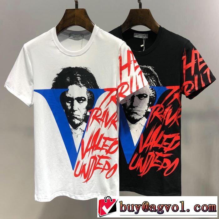 VIPセールでお得  VALENTINO 2色可選 Tシャツ/半袖ヴァレンティノ【2019春夏】最新コレクション