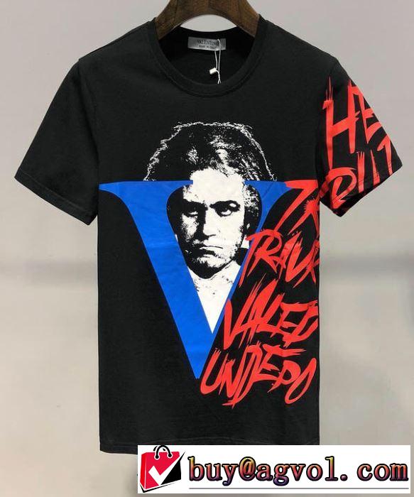 VIPセールでお得  VALENTINO 2色可選 Tシャツ/半袖ヴァレンティノ【2019春夏】最新コレクション