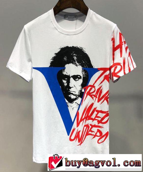 VIPセールでお得  VALENTINO 2色可選 Tシャツ/半袖ヴァレンティノ【2019春夏】最新コレクション