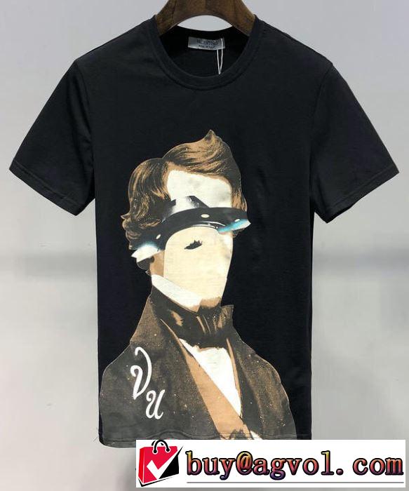 すごく稀少カラー  Tシャツ/半袖ヴァレンティノ超あたたかい VALENTINO 2色可選 2019春夏の大注目トレンド