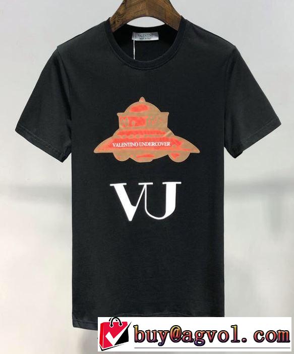 VALENTINO 2色可選 Tシャツ/半袖特価セール ヴァレンティノ  2019春夏も引き続き人気セール