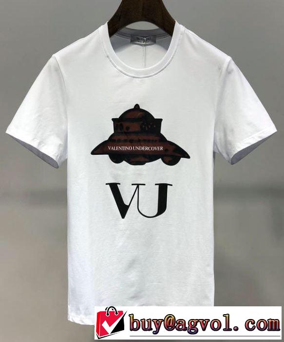 VALENTINO 2色可選 Tシャツ/半袖特価セール ヴァレンティノ  2019春夏も引き続き人気セール