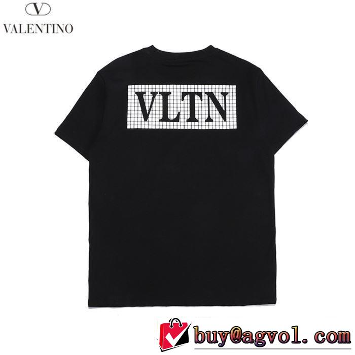 完売在庫確保  Tシャツ/半袖ヴァレンティノ春夏の流行り2019新品  VALENTINO 2色可選