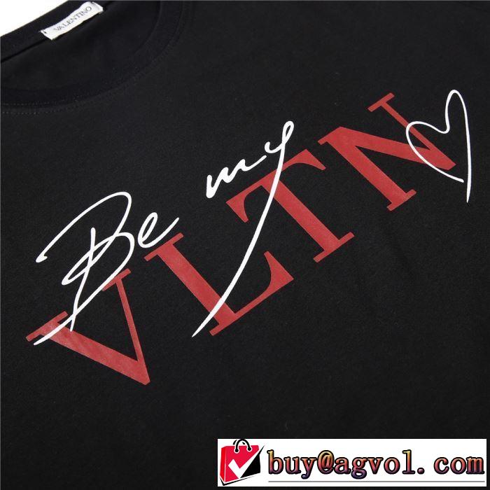 NEW素敵  Tシャツ/半袖ヴァレンティノ2019春夏も引き続き人気セール  VALENTINO 2色可選 人気商品