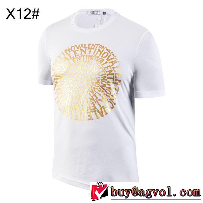 大人の色味 VALENTINO大人気オリジナル  3色可選 2019限定 男性に人気 Tシャツ/半袖ヴァレンティノ
