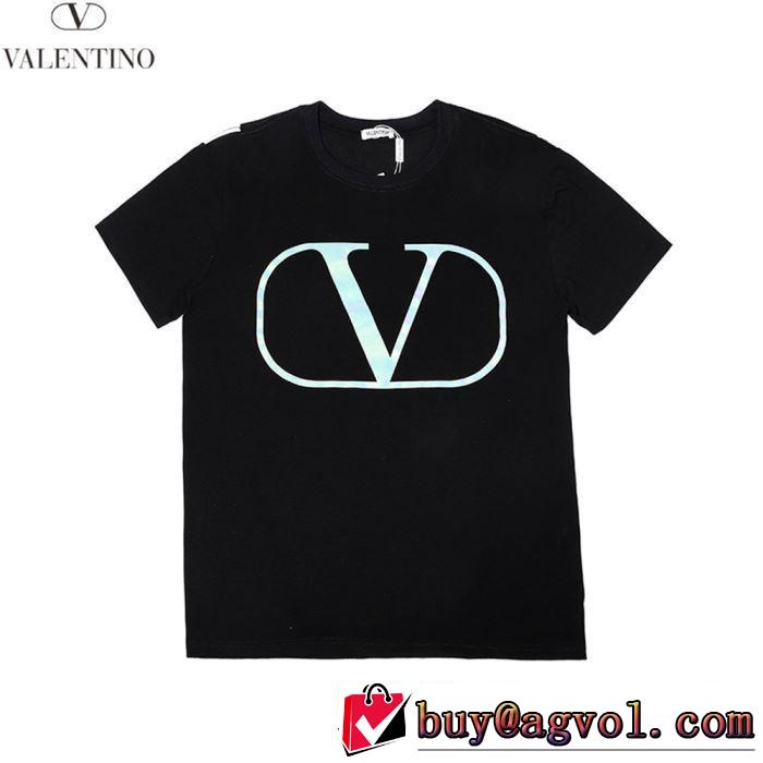2019夏ファション新品  Tシャツ/半袖ヴァレンティノ手持ち在庫あり海外セレブ愛用 VALENTINO 4色可選