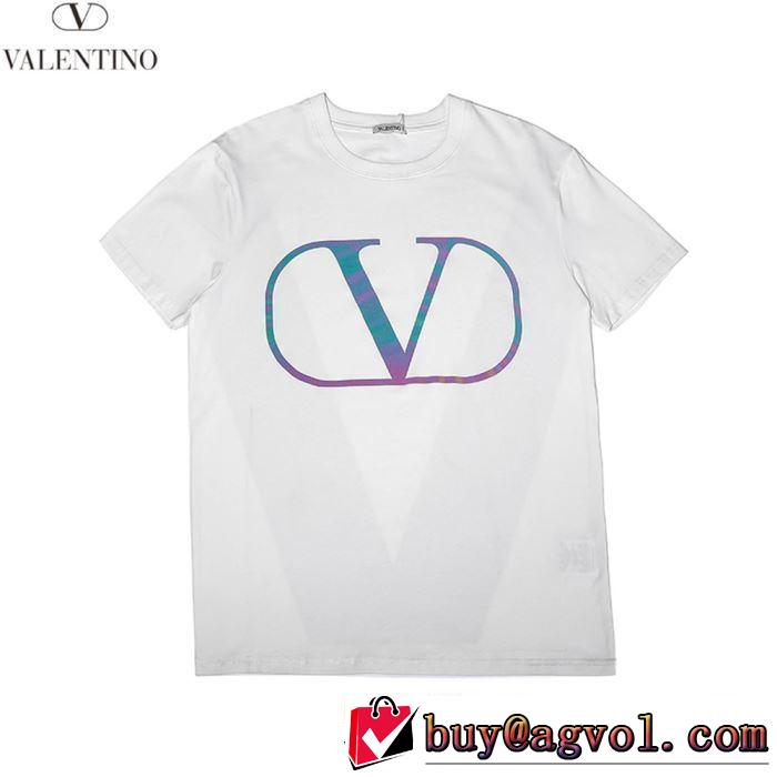 2019夏ファション新品  Tシャツ/半袖ヴァレンティノ手持ち在庫あり海外セレブ愛用 VALENTINO 4色可選