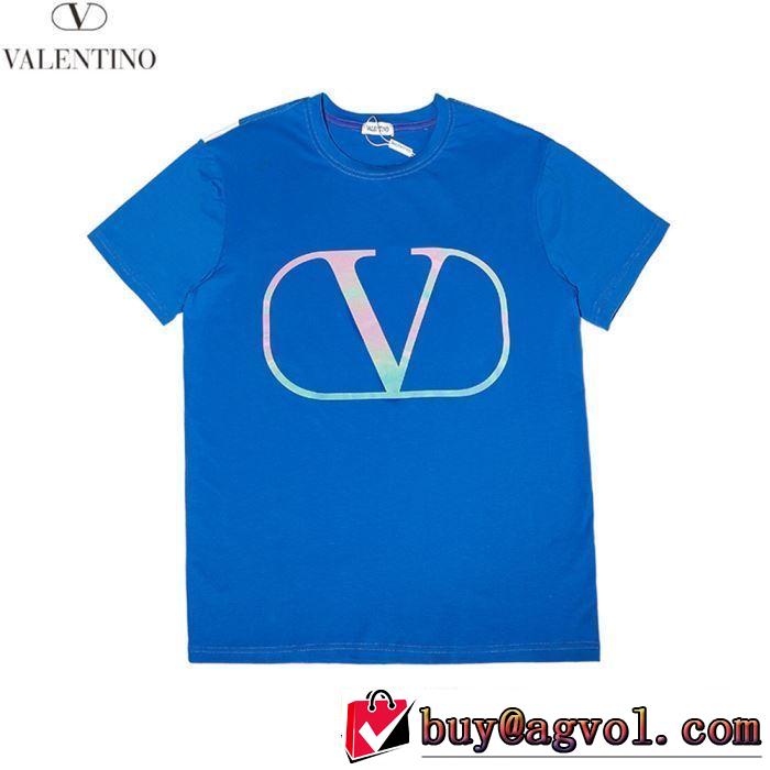 2019夏ファション新品  Tシャツ/半袖ヴァレンティノ手持ち在庫あり海外セレブ愛用 VALENTINO 4色可選