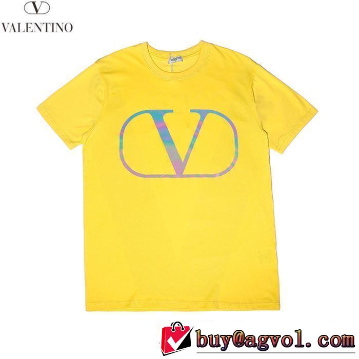 2019夏ファション新品  Tシャツ/半袖ヴァレンティノ手持ち在庫あり海外セレブ愛用 VALENTINO 4色可選