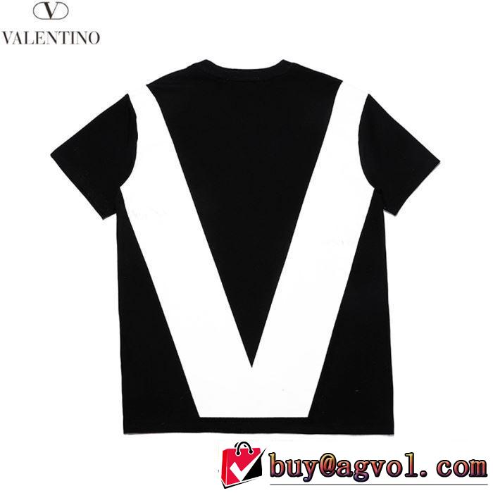 2019夏ファション新品  Tシャツ/半袖ヴァレンティノ手持ち在庫あり海外セレブ愛用 VALENTINO 4色可選