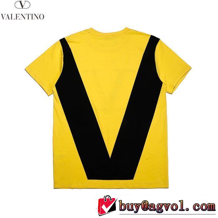 2019夏ファション新品  Tシャツ/半袖ヴァレンティノ手持ち在庫あり海外セレブ愛用 VALENTINO 4色可選