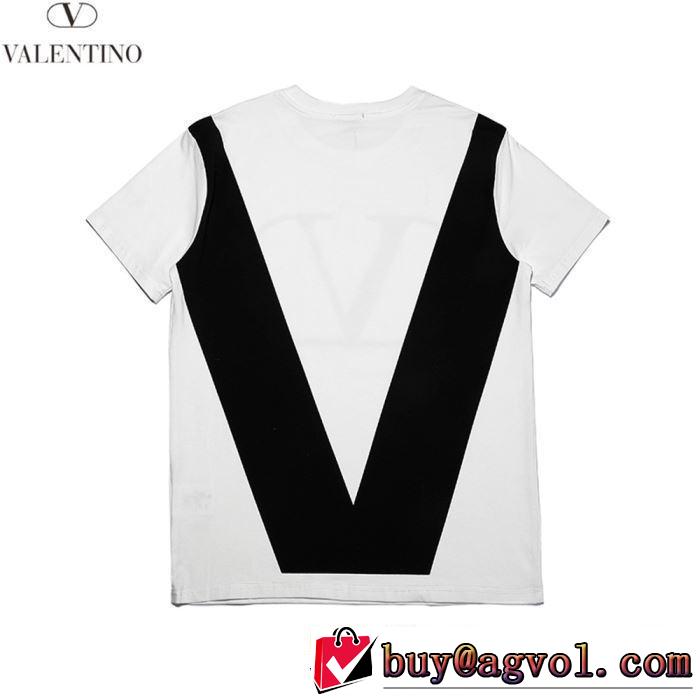 2019夏ファション新品  Tシャツ/半袖ヴァレンティノ手持ち在庫あり海外セレブ愛用 VALENTINO 4色可選