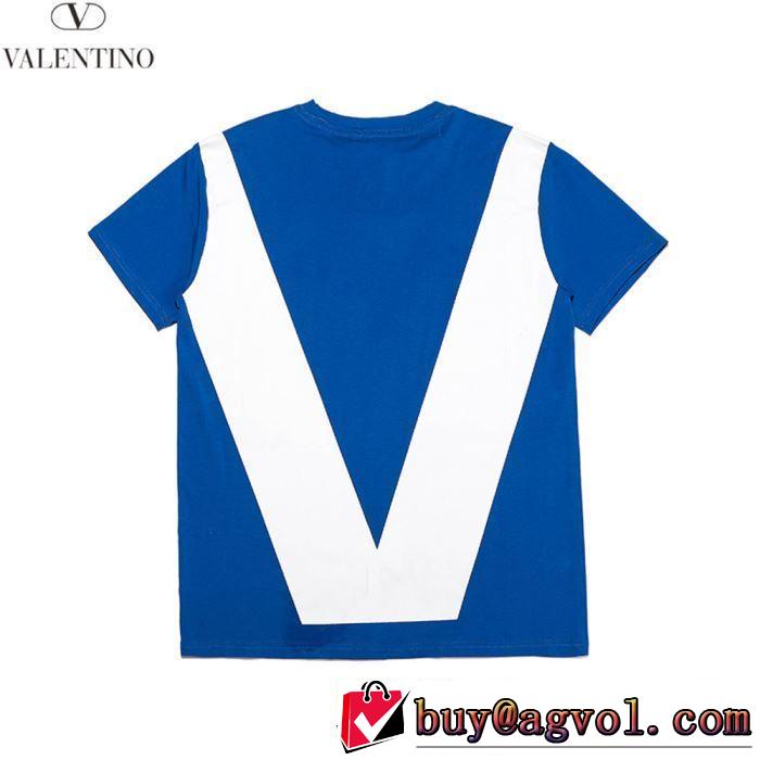 2019夏ファション新品  Tシャツ/半袖ヴァレンティノ手持ち在庫あり海外セレブ愛用 VALENTINO 4色可選