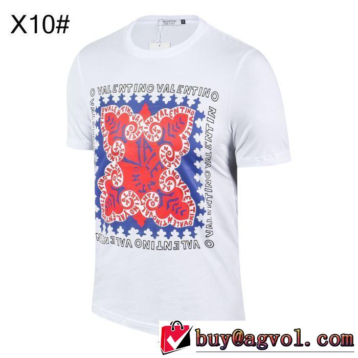 ヴァレンティノ VALENTINO 3色可選 今年春夏ファション流行り Tシャツ/半袖 2019夏ファション新品