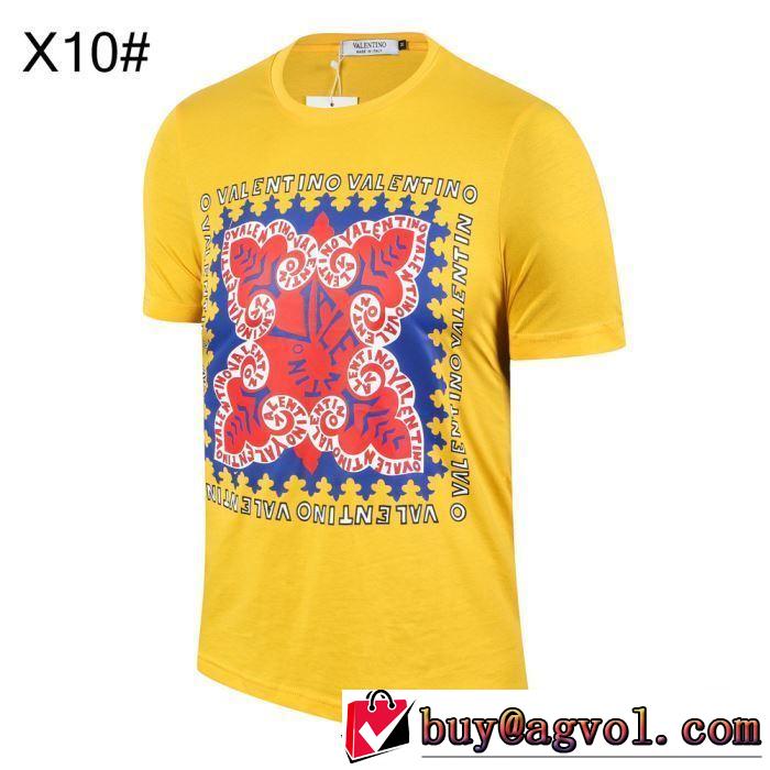 ヴァレンティノ VALENTINO 3色可選 今年春夏ファション流行り Tシャツ/半袖 2019夏ファション新品