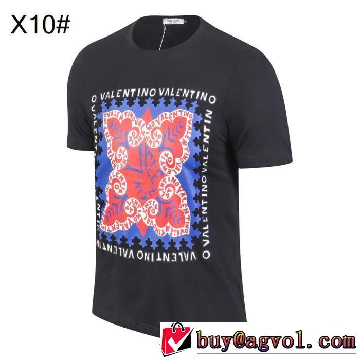 ヴァレンティノ VALENTINO 3色可選 今年春夏ファション流行り Tシャツ/半袖 2019夏ファション新品