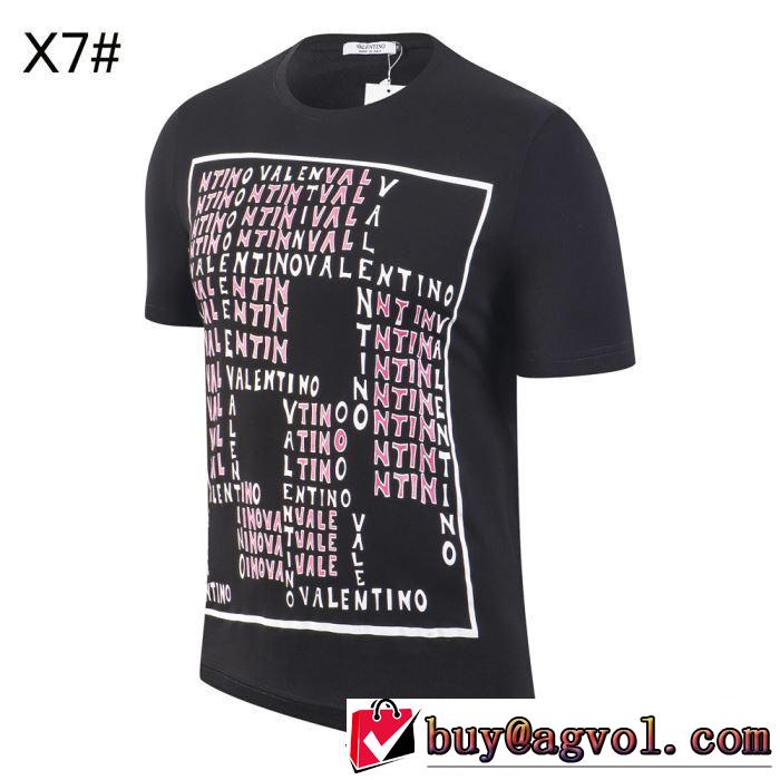 大注目日本未入荷 3色可選 Tシャツ/半袖ヴァレンティノ2019夏ファション新品  VALENTINO