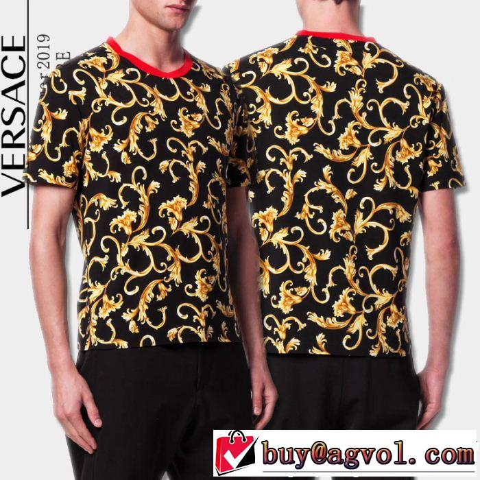抜け感のある夏着物 春夏らしい華やか VERSACE ヴェルサーチ 半袖Tシャツ ぐっと鮮度がアップ