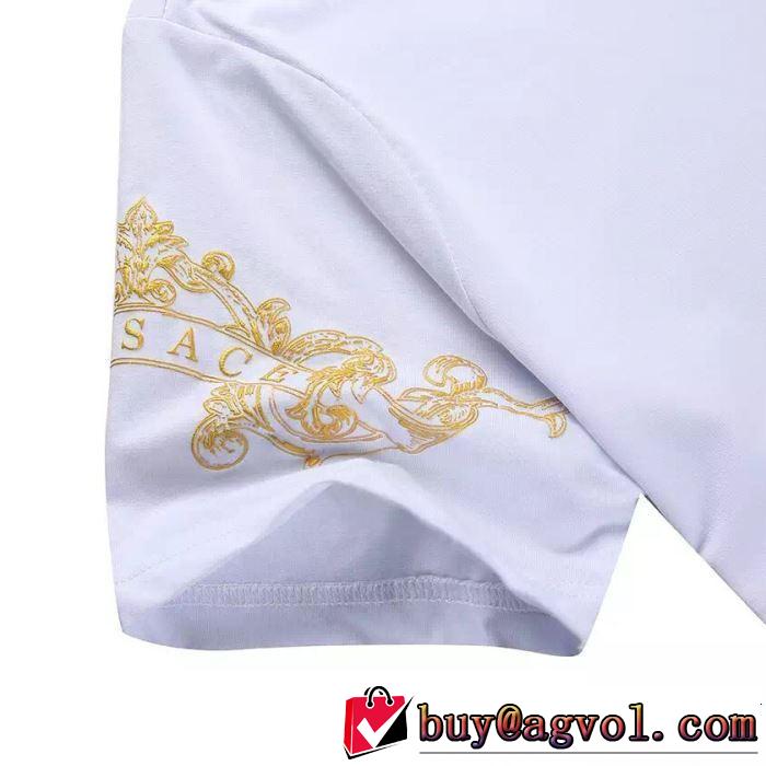 2019年最新ファッション ヴェルサーチVERSACE Tシャツ/ティーシャツ 3色可選 きれいめ派に上質