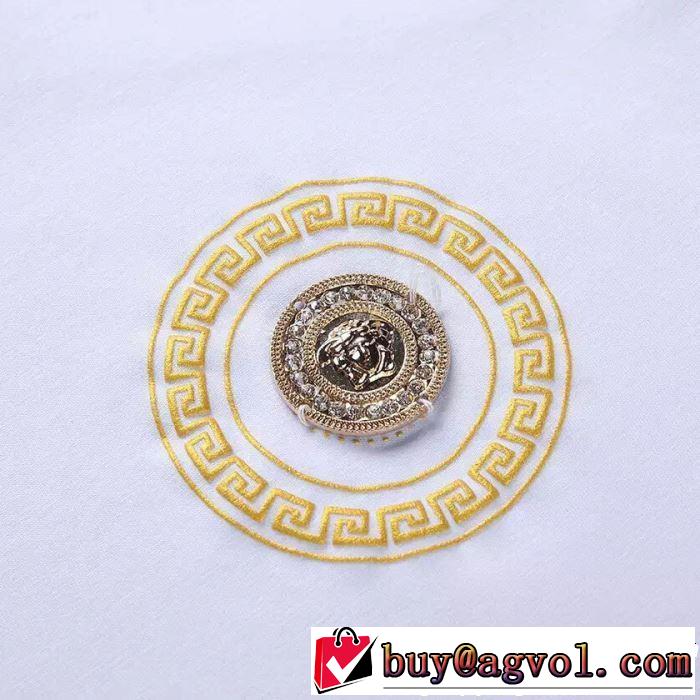 2019年最新ファッション ヴェルサーチVERSACE Tシャツ/ティーシャツ 3色可選 きれいめ派に上質