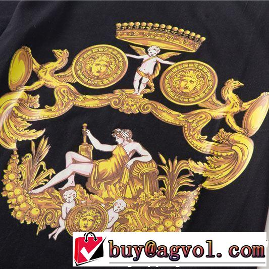 Tシャツ/ティーシャツ 2色可選 春夏に役立つカジュアル ヴェルサーチVERSACE 2019春夏トレンドアイテム