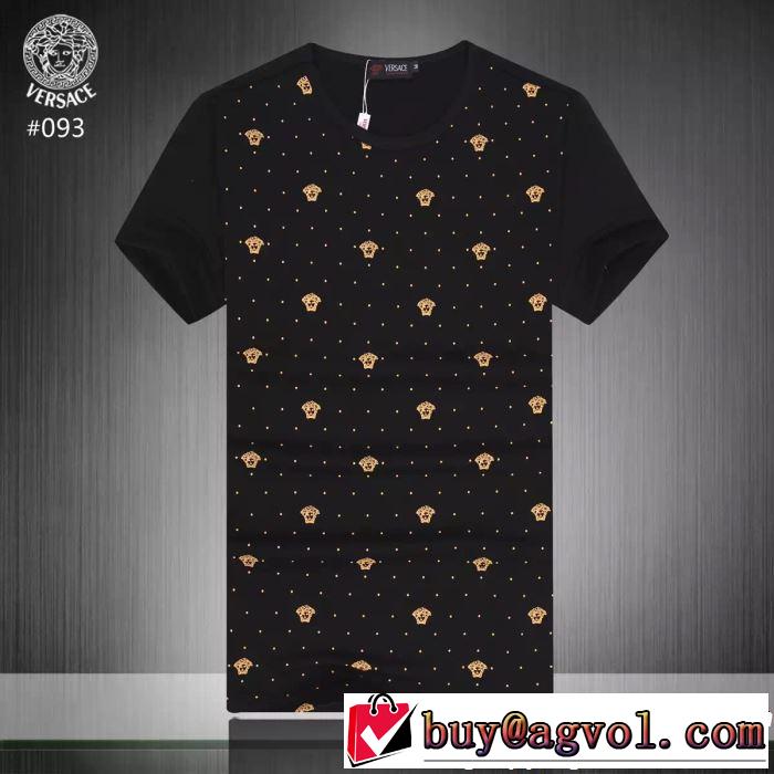  2019年春夏のトレンドアイテム ヴェルサーチVERSACE Tシャツ/ティーシャツ 3色可選 ぐっと鮮度がアップ 