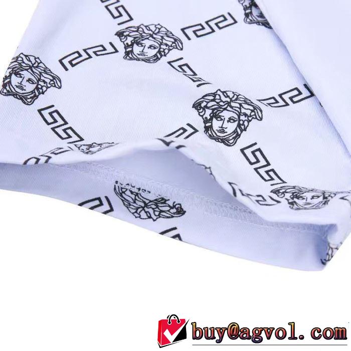 夏のフレッシュな気分に ヴェルサーチVERSACE Tシャツ/ティーシャツ 3色可選 大人可愛いスタイル